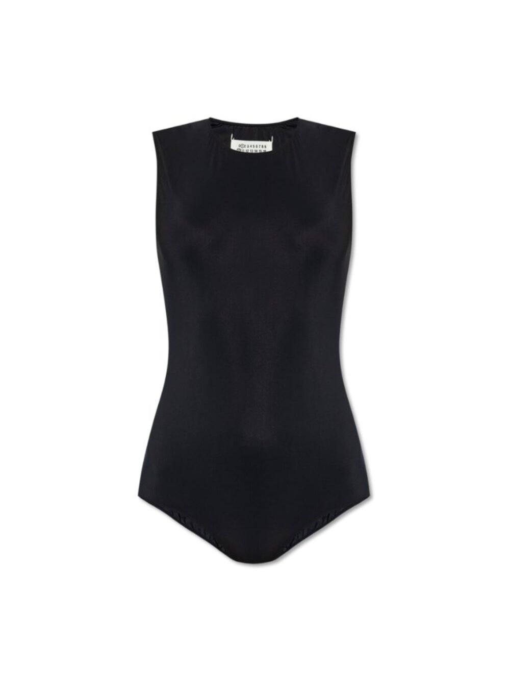 Maison Margiela Black Sleeveless Bodysuit